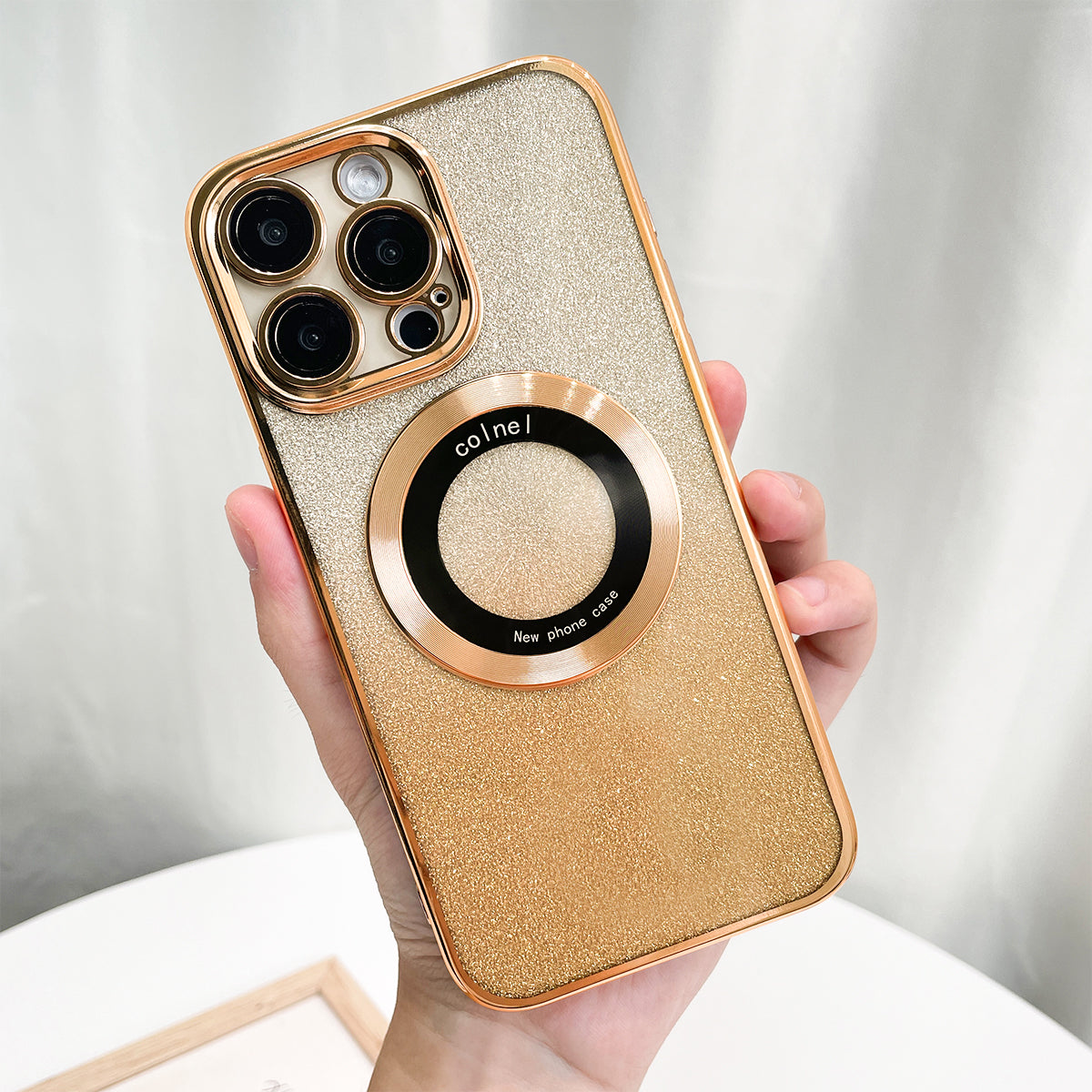 Glitzer MagSafe Impact Case für iPhone 15 - 3 Farben