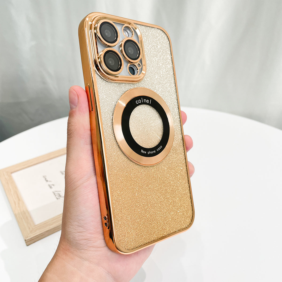 Glitzer MagSafe Impact Case für iPhone 15 - 3 Farben