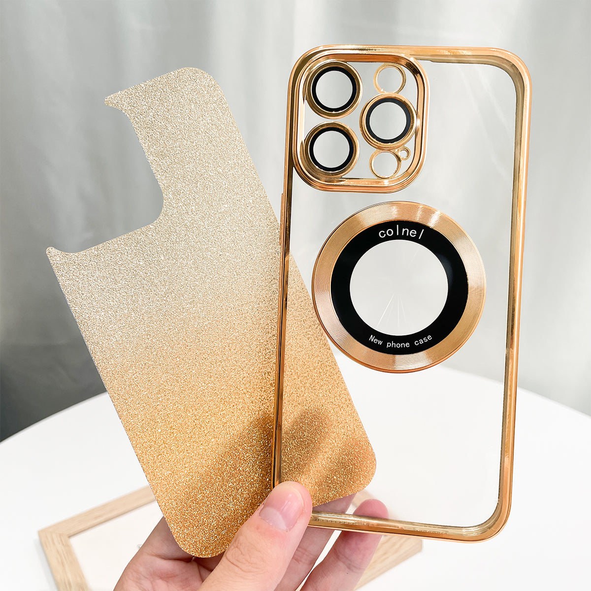 Glitzer MagSafe Impact Case für iPhone 15 - 3 Farben