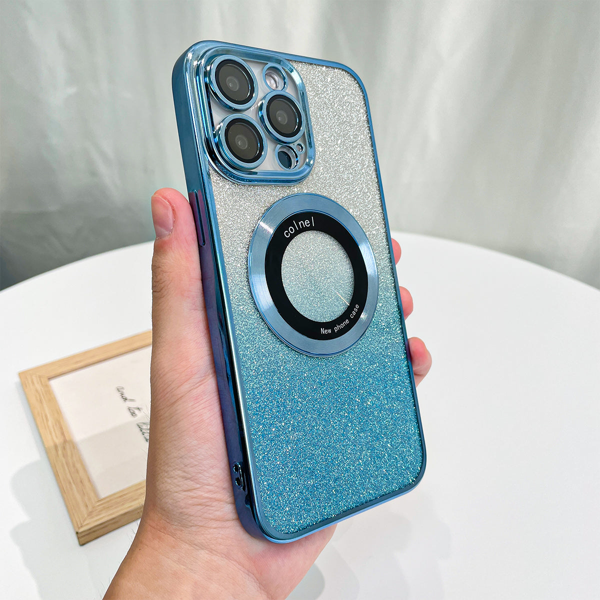 Glitzer MagSafe Impact Case für iPhone 15 - 3 Farben