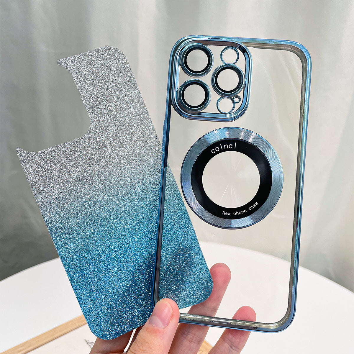 Glitzer MagSafe Impact Case für iPhone 15 - 3 Farben