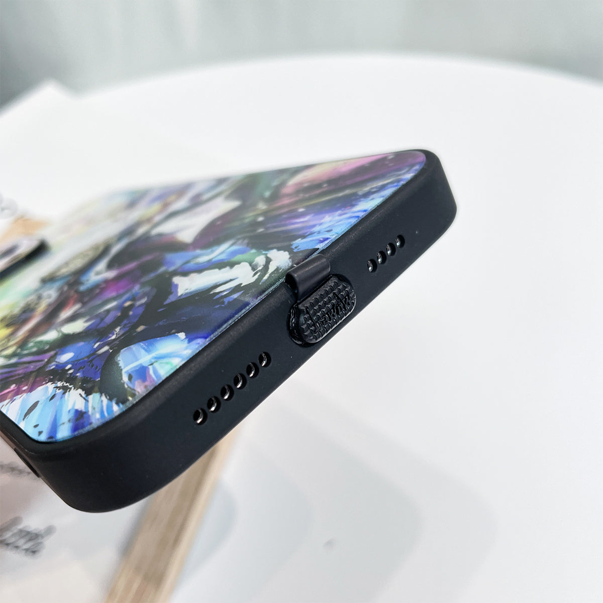 Intelligente Bunt Leuchtende Case für iPhone 15 Pro Max - Luffy Design