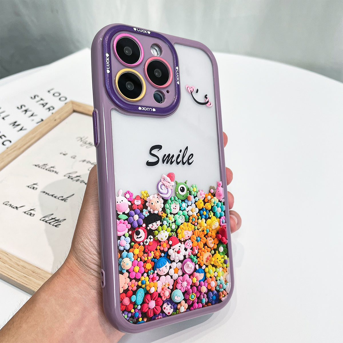 Color Pop Smile Designer Case für iPhone 15