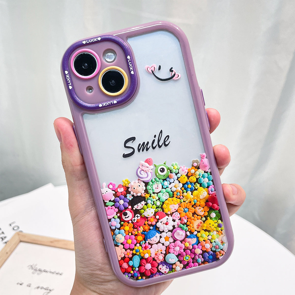 Color Pop Smile Designer Case für iPhone 15