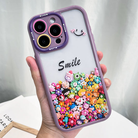 Color Pop Smile Designer Case für iPhone 15